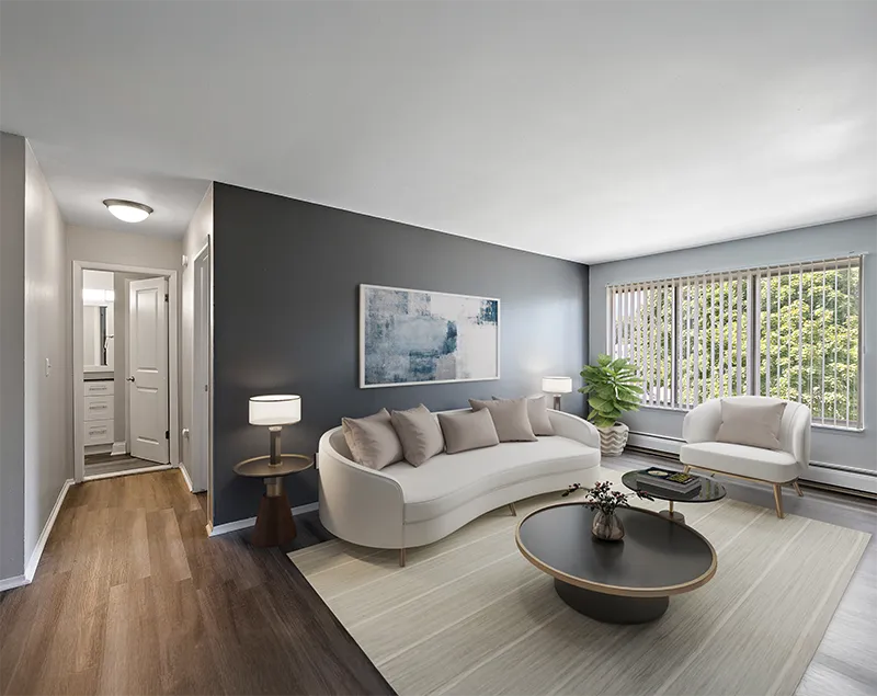 Luxurious amenities at Town & Country Apartments